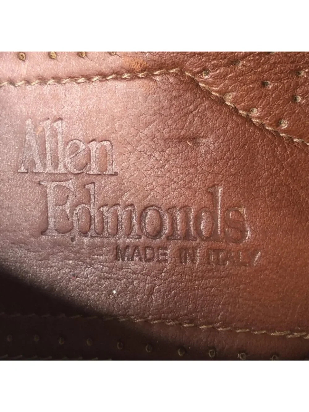 Allen Edmonds Shoes Women 7 Brown Woven Leather Loafer Flats Old Money Preppy